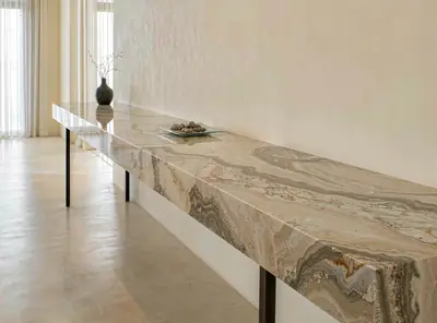 Travertine Pool Coping